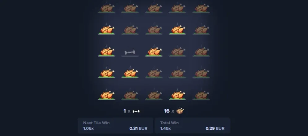 MyStake Chicken demo