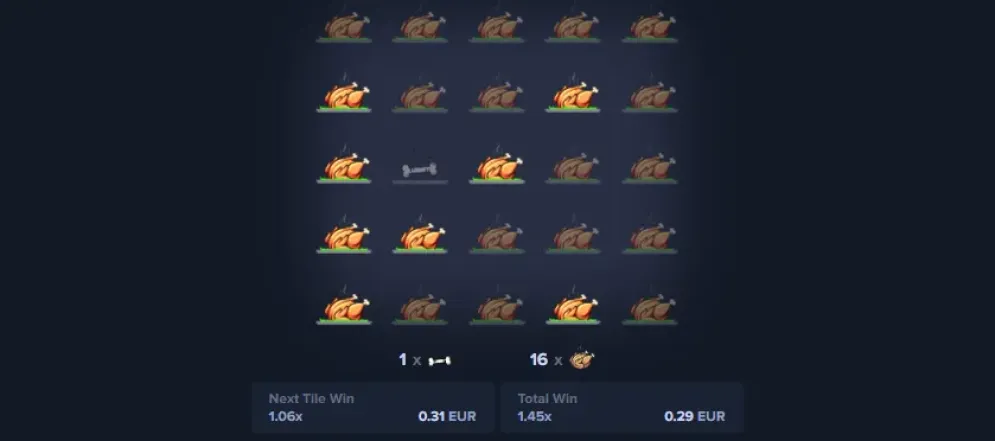 MyStake Chicken demo